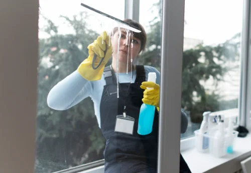 Nettoyage de vitres intérieures et extérieures à Saint-Aubin-Épinay